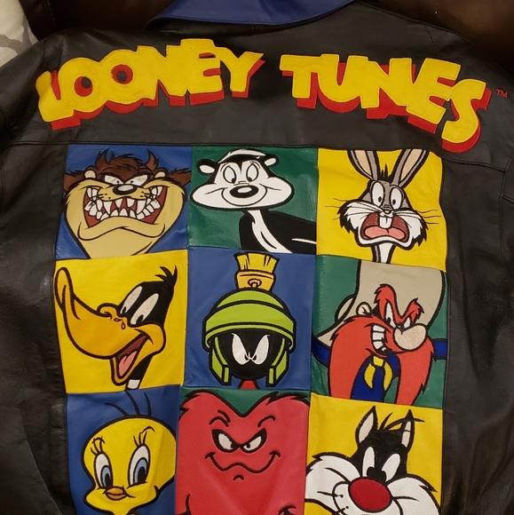 Collectable Looney Tunes Leather Jacket - Picture 1 of 5